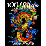 Libro 100 Tatuagens Livro Para Colorir Adulto 100 Página