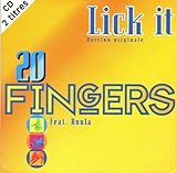 Lick It CD Single 2 Tracks Card Sleeve 20 Fingers Feat Roula