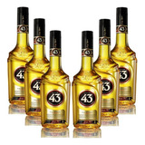 Licor 43 Cuarenta Y Tres Diego Zamora 700ml Kit 6 Unidades