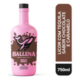 Licor Ballena Chocolate E Caramelo 750ml