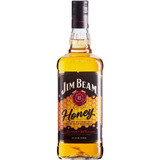 Licor Fino Bourbon Whisky E Mel Jim Beam Garrafa 1l