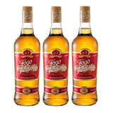 Licor Fogo Paulista 960ml 03 Unidades licor Fogo Paulista