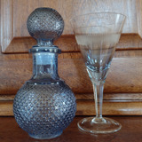 Licoreira Em Vidrão Taça Cristal 1 Linha Diferenciado