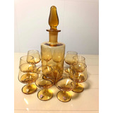 Licoreira Garrafa Cristal Prado Ainda Seladas C 10 Taças
