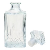 Licoreira Vidro Retro Garrafa Whisky Bar Frasco Luxo Licor
