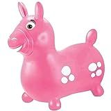 Lider Brinquedos Cavalinho Infantil Vinil Rosa 52x51 Cm