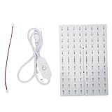 LiebeWH LED Kit Placa DE Luz DE Fundo LED 3D Painel DE Lâmpada DE Lâmpada Substituição ABS ACESSORES DE IMPRESSORA 3D Translúcida Em Relevo