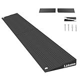 LIEKUMM Rampa De Alumínio De 1 De Elevação Rampa De Soleira De Porta Com Capacidade Para 11 000 Libras Rampas De Entrada Para Casa Adequadas Para Degraus De Garagem Rampas Para Cadeira De Rodas R