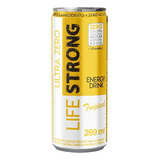 Life Strong Energy Drink Zero Açúcar 269ml Tropical