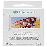 Lifeprint Pacote Com 50 Películas Para Impressora De Foto E Vídeo Lifeprint De Realidade Aumentada Película Adesiva 2x3 Zero Ink