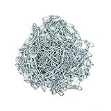 Lifstar 1 X Corrente De Laço Duplo De 15 Pés Galvanizada Brilhante Capacidade De 155 Libras Embalagem Tipo Concha De 15 Pés Ideal Para Portões Balanços De Varanda Playground Ginásio Correntes
