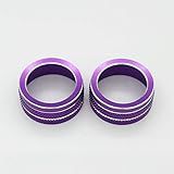 Liga De Alumínio AC Ar Condicionado Botão Capa Decoração Acabamento Adesivo Para Toyota Corolla Levin 2019 Roxo 