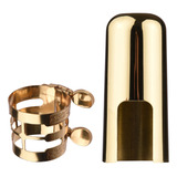 Ligadura De Saxofone Para Bocal De Saxofone Com Tampa Alta D