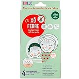 Likluc Xô Febre - Compressas Refrescantes Para Alívio Da Febre