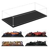 LILIKAKA Vitrine Para Lego 42206 Oracle Red Bull Racing Rb20 F1- 42207 Ferrari Sf-24 10292 Friends Apartments- 42141 Mclaren F1 Ou 42171 Mercedes-Amg W14 E- 27-5 X 13-8 5-9 Polegadas -70 35 15 Cm-