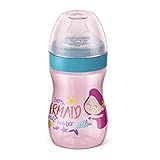 Lillo Copo Evolution Bebedor Silicone 240 Ml Menina Lillo Rosa Verde