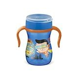 Lillo Do Brasil Copo 360º Evolution Com Alça 240Ml Lillo - Azul-Laranja