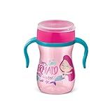 Lillo Do Brasil Copo 360º Evolution Com Alça 240Ml Lillo - Rosa