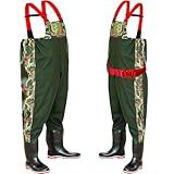 Lilureena Waders Pesca E Vadear Botas De Nylon PVC Material Impermeável Pesca Adequado Para Homens E Mulheres Azul 54
