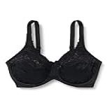 Lilyette Minimizador De Microfibra Feminino Da Bali Ly0428, Preto, 38d