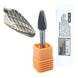 Lima Rotativa 6mm Tungstênio Fresa Metal Duro Árvore Oval
