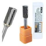 Lima Rotativa 6mm Tungstênio Fresa Metal Duro Cilindrica