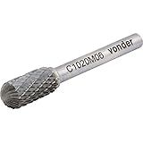 Lima Rotativa Abaulada 8 X 20 Mm Com Haste 6 Mm Vonder VDO1435