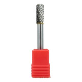 Lima Rotativa Cilíndrica 8 0mm X 20 Metal Duro Haste De 1 4