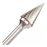 Lima Rotativa Cónica 12mm X 25 Metal Duro Corte Duplo
