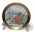 Limoges França Prato Parede Porcelana Francesa 23150 Rrdeco