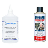 Limpa Contato Contatec   Alcool Isopropilico 500ml Implastec