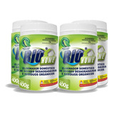 Limpa Fossa E Caixa De Gordura Biohome 400 G Kit Com 4