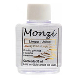 Limpa Joias Monzi Pequeno 35ml Polimento Original