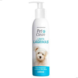 Limpa Lágrimas Limpador De Olhos Cães Gato Pet Clean 100 Ml