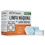 Limpa Maquina De Lavar Roupas Em Tabletes Pastilhas TabClean Cx Kit C  12 Unidades De 15g  Peso Total 180g 