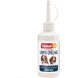 Limpa Orelha Sanol Dog Limpeza De Ouvidos De Cães E Gatos