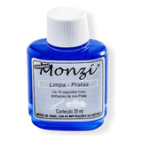 Limpa Prata Monzi 30ml Polimento Original Limpeza Joias