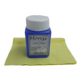 Limpa Prata Monzi Original Grande 125ml Flanela Mágica
