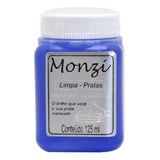 Limpa Prata Monzi Pequeno 125ml Polimento Original
