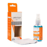 Limpa Tela 60 Ml Lenços Limpa Óculos Celular Remove Manchas