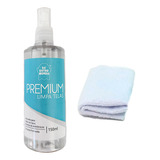Limpa Telas 150ml Pano Microfibra Alcool Isopropílico