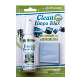 Limpa Telas Spray 60ml C/ Flanela Notebook Tela Celular Tv