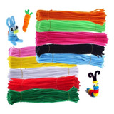 Limpador De Cachimbo Colorido 10 Cores 30cm X 6mm 100 Unid