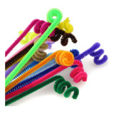 Limpador De Cachimbo Colorido 20 Olhinhos Móveis