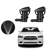 Limpador De Para-brisa Ajustável Direct Replacemnt Spray De Névoa Para Dodge Challenger 2011-2017, Carregador, Chrysler 300, Jeep Liberty 2008-2013, Substitui Oe Para 5182327aa, 68024312ab, 55157319aa