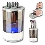 Limpador De Pincéis De Maquiagem 3 Em 1 Com USB