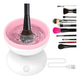 Limpador De Pincel Maquiagem Maquina Elétrica Usb Cosmeticos