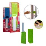 Limpador De Vidro Espátula E 2 Refis Box Frestas Janelas