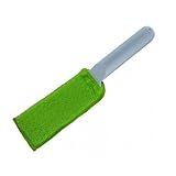 Limpador De Vidro Para Transpasse Espatula Com 2 Refis Microfibra Para Janela Box Espelhos