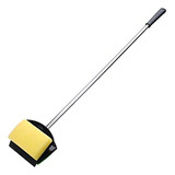 Limpador Esponja E Raspador Com Cabo Metal Para Aquarios